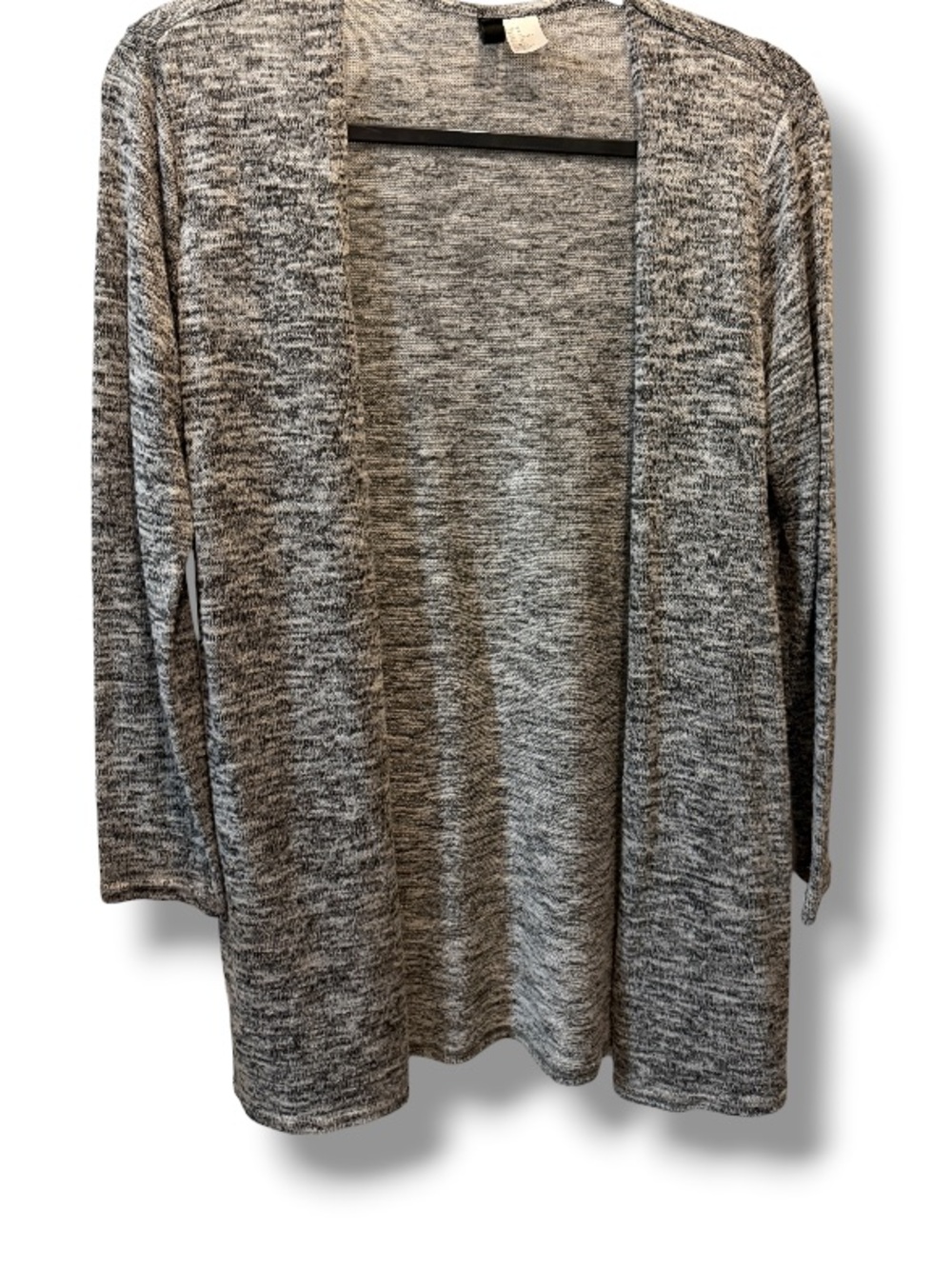 Divided by H&M Women’s Lightweight Open-Front Knit Gray Heather Cardigan Sweater